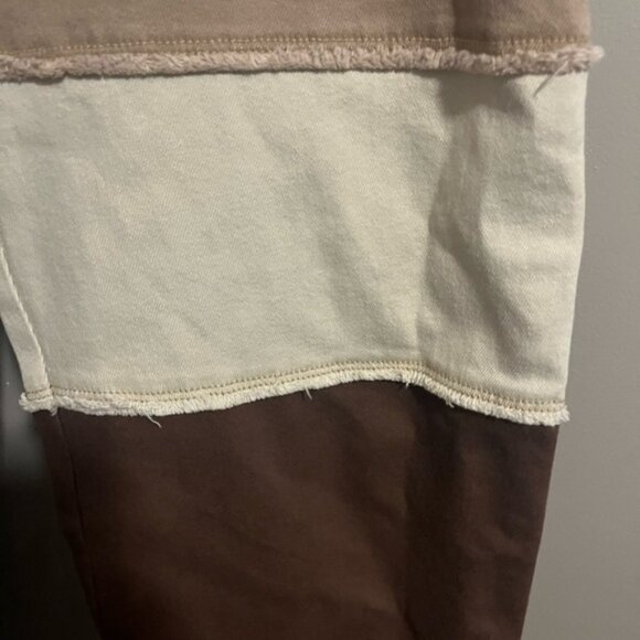 NWT Hollister dads high rise straight leg dad jeans patchwork colour blocking 11 - Picture 8 of 10